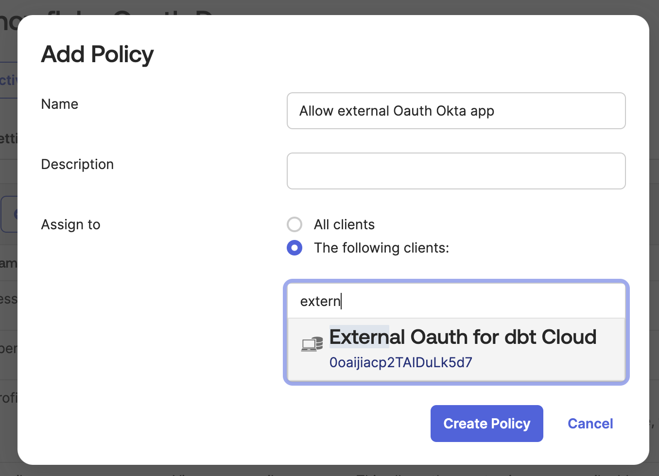 Assignment field autofilling the value.